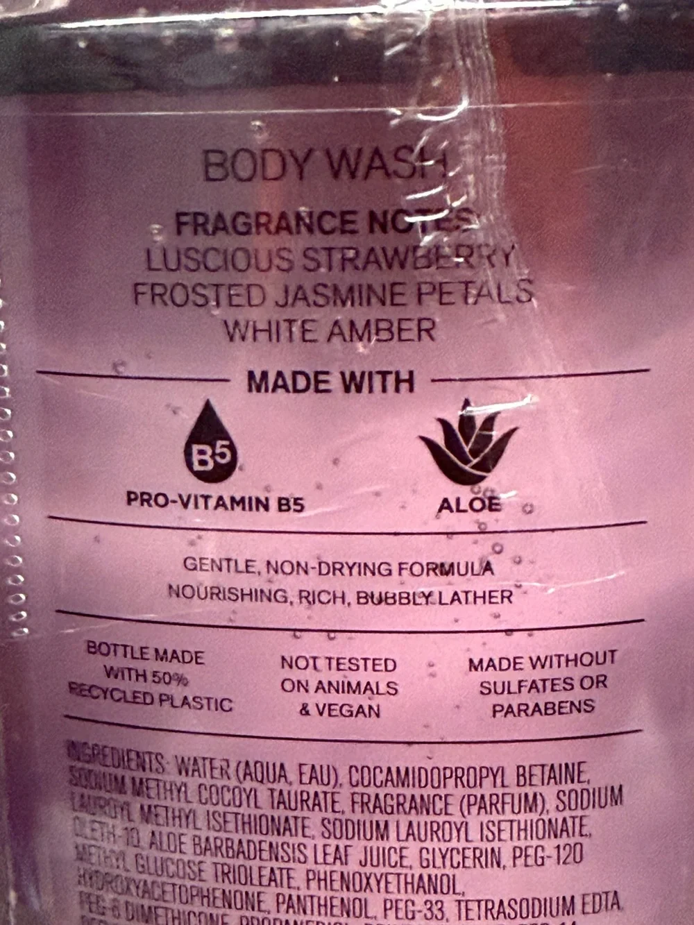 Bath & Body Works Secret Wonderland Body Wash 10 oz – 2026 Limited Release NIB